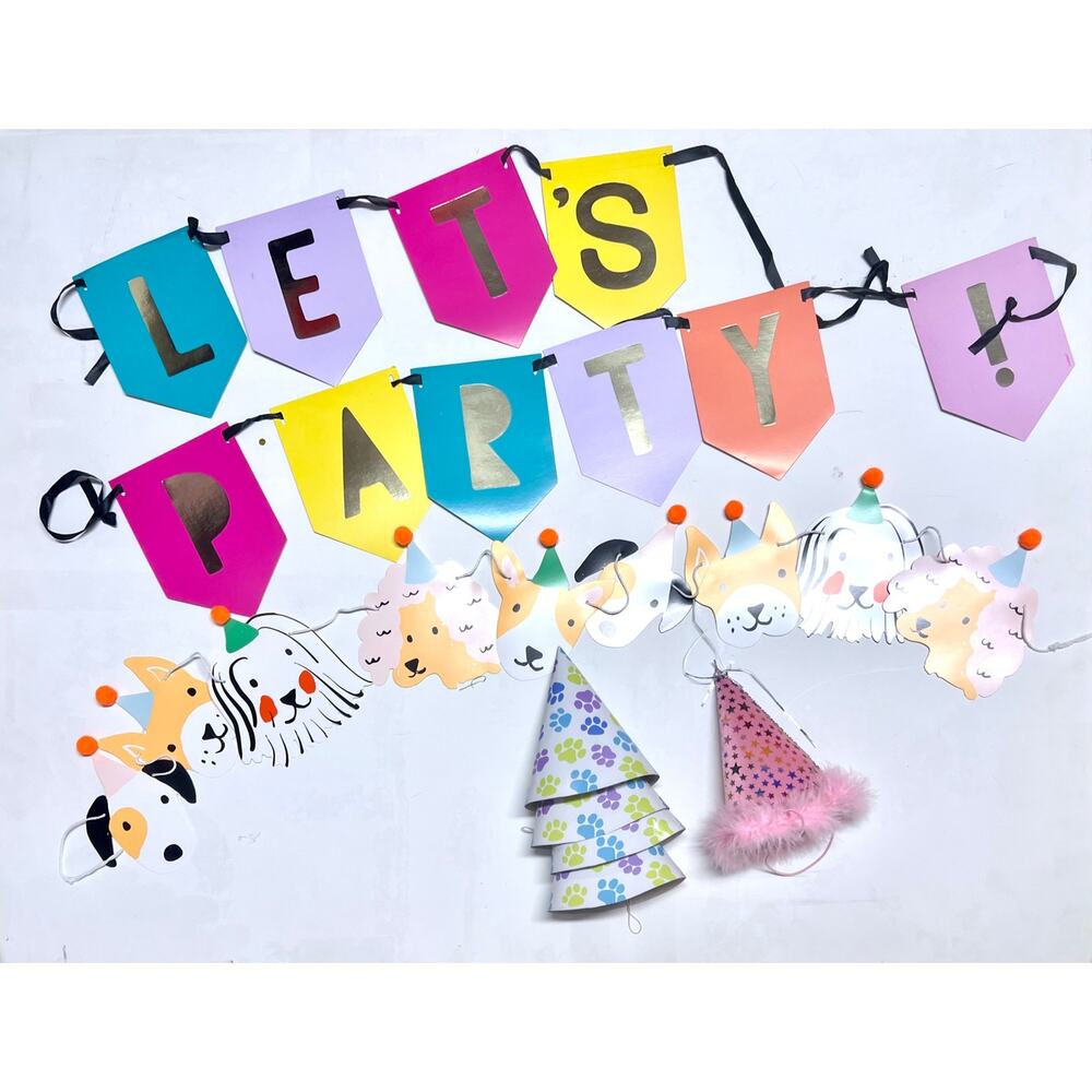 A Party for the Dogs - Decoration and Celebration Party Pack